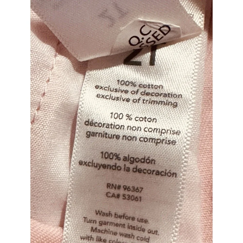 Oshkosh B'gosh Pink Shortalls Overalls Heart Pocket Vestbak Toddler Girls 2T